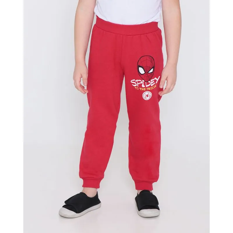 Calça Moletom Infantil Jogger Marvel Homem Aranha Vermelha 10