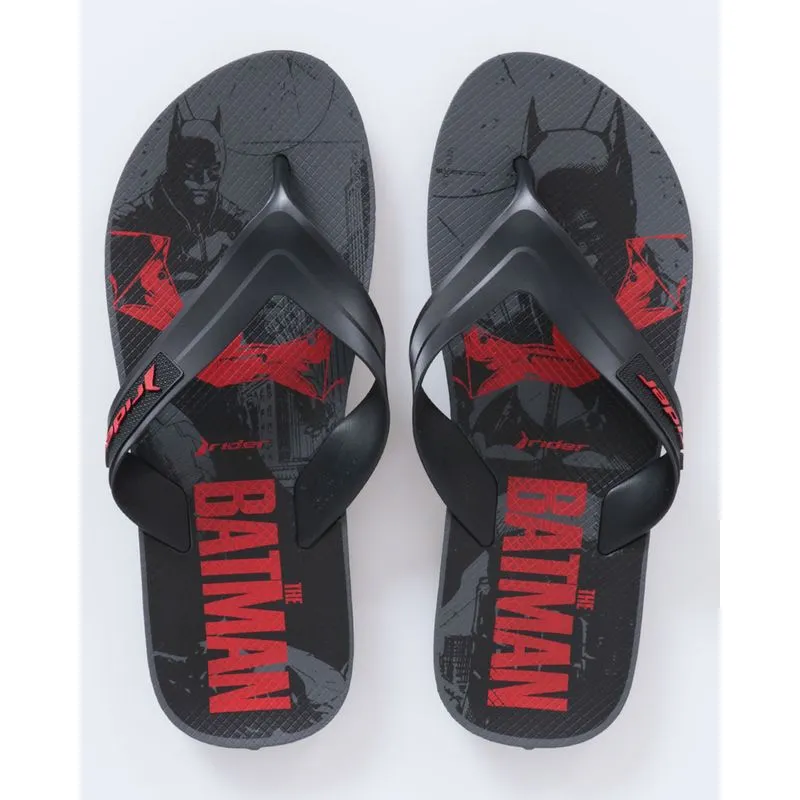 Chinelo Masculino Batman Rider Cinza Escuro 43/44