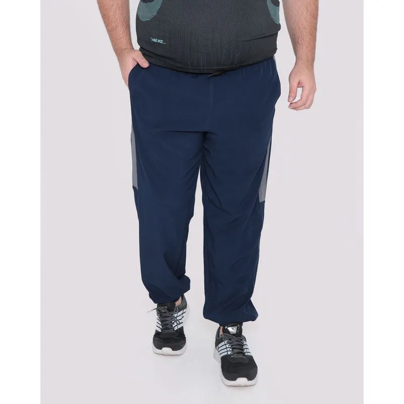 Calça Plus Size Masculina Esportiva Jogger Marinho G3