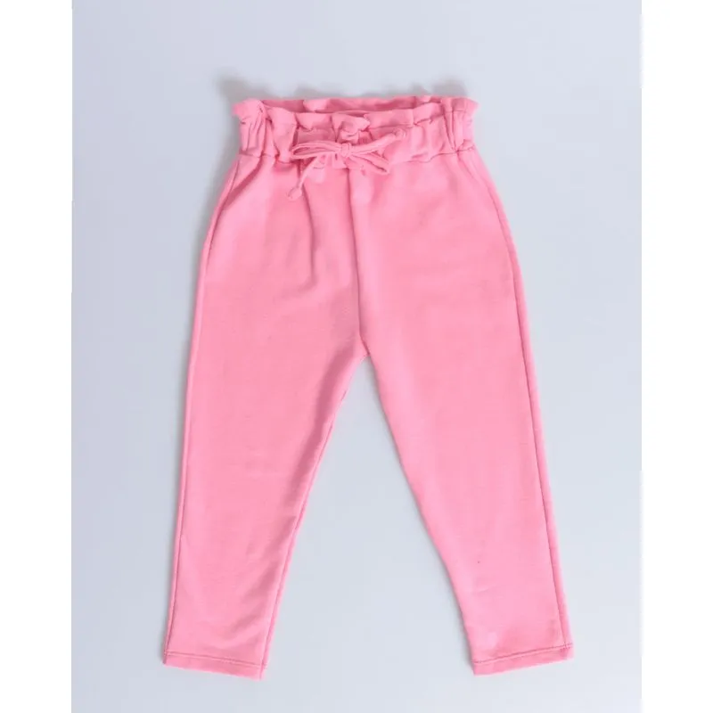 Calça Moletinho Bebê Clochard Rosa Claro 3