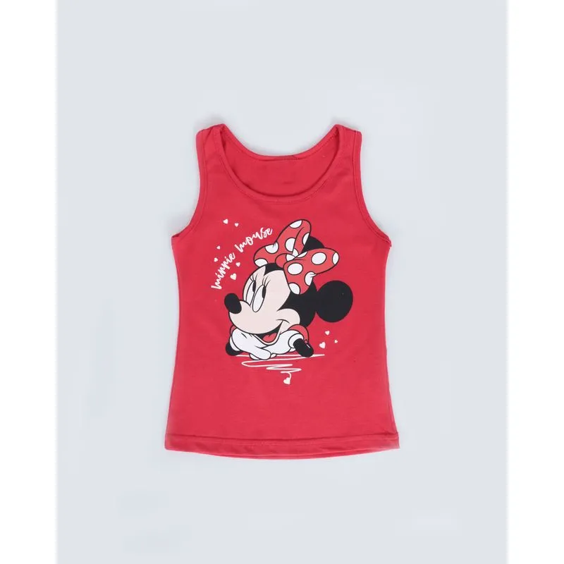 Regata Bebê Minnie Mouse Disney Vermelha 3