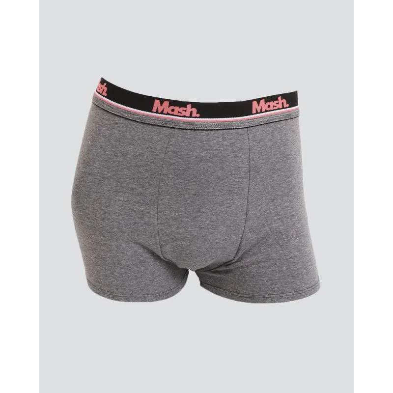 Cueca Masculina Boxer Mash Algodão Cinza 66211000102058UN