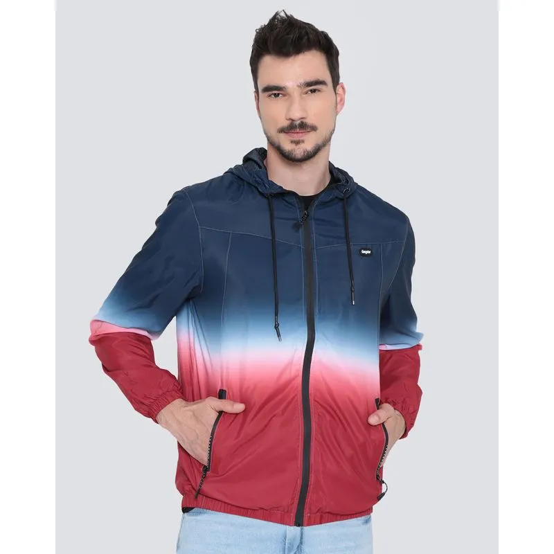 Jaqueta Masculina Corta Vento Dipdye Gangster Marinho G