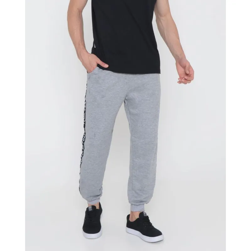Calça Moletinho Masculina Jogger Landscape Cinza GG