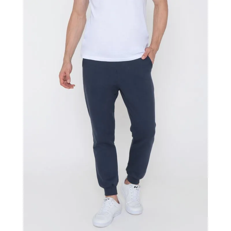 Calça Moletom Masculina Jogger Marinho P