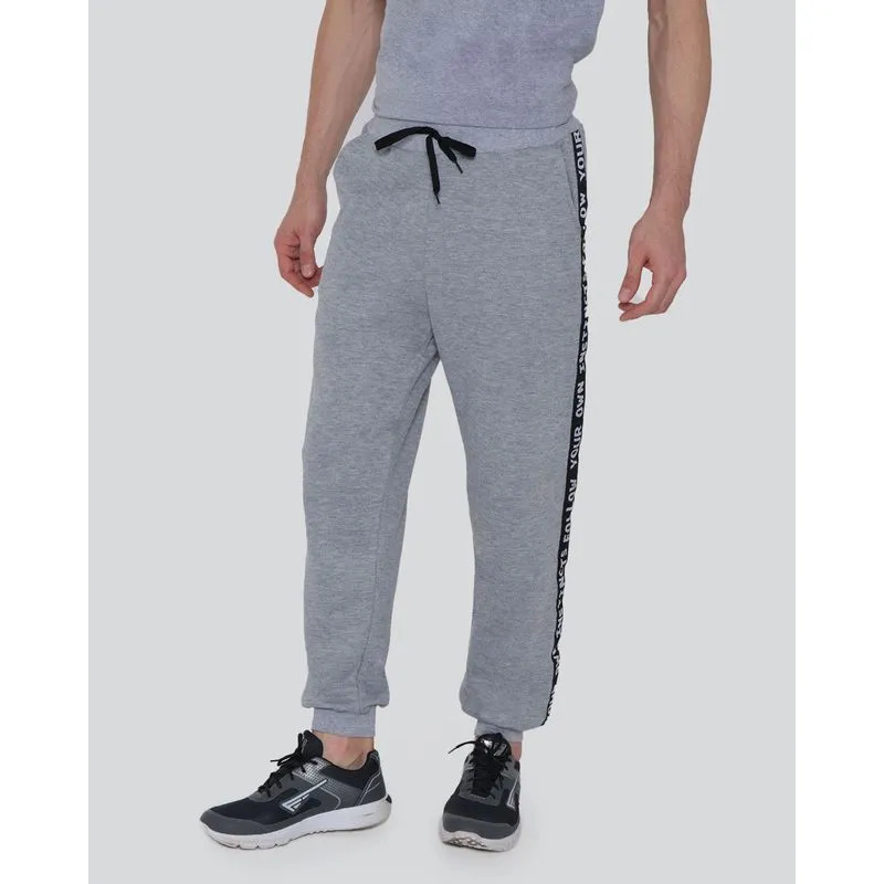 Calça Moletinho Masculina Jogger Instincts Cinza P