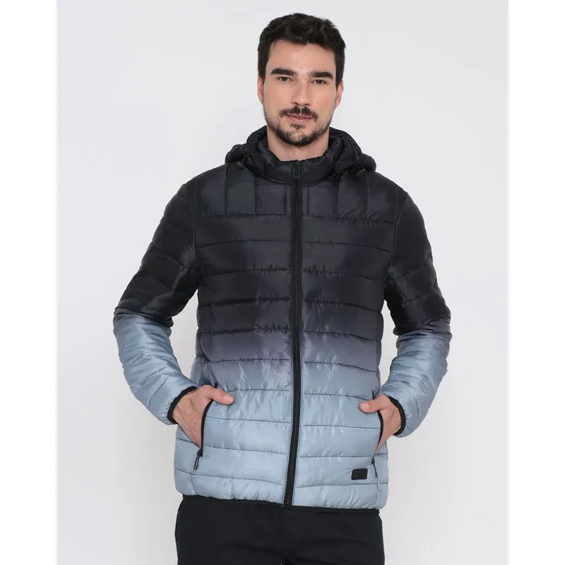 Jaqueta Masculina Matelassê Puffer Cinza Escuro G