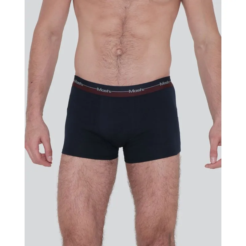 Cueca Boxer Masculina Mash Algodão Marinho P