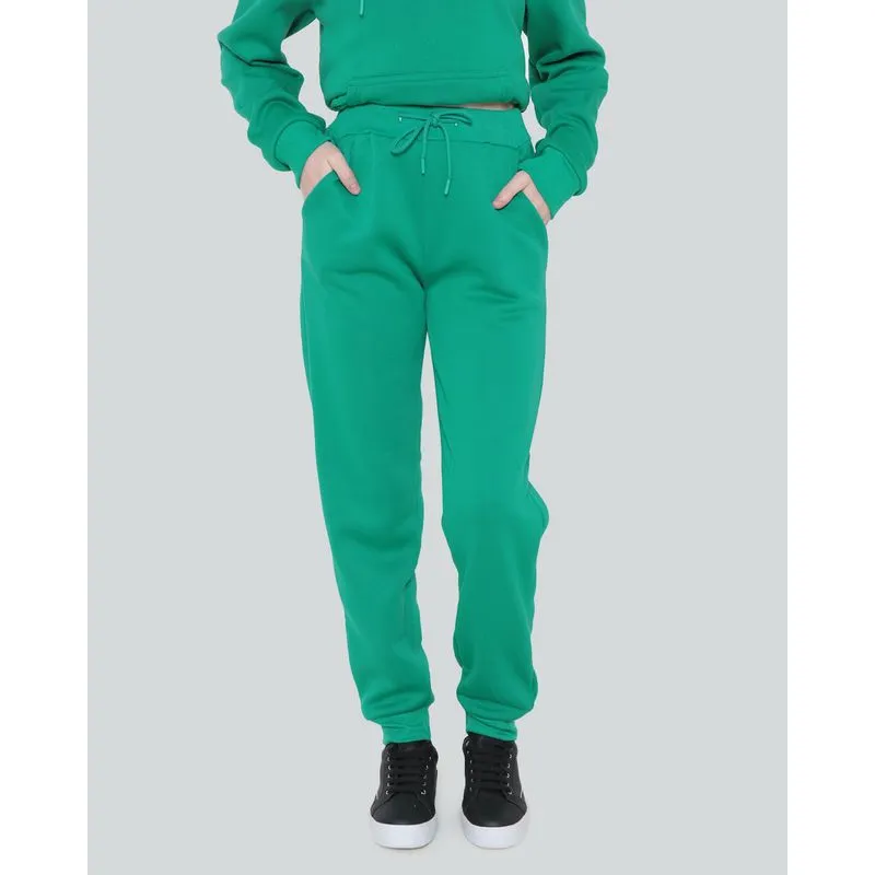 Calça Moletom Juvenil Jogger Verde Escuro 14