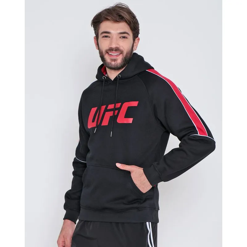 Blusão Moletom Masculino Esportivo UFC Preto XGG