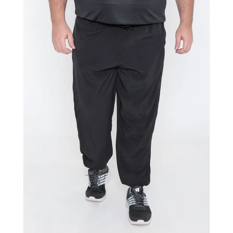 Calça Plus Size Masculina Esportiva Jogger Preta G2