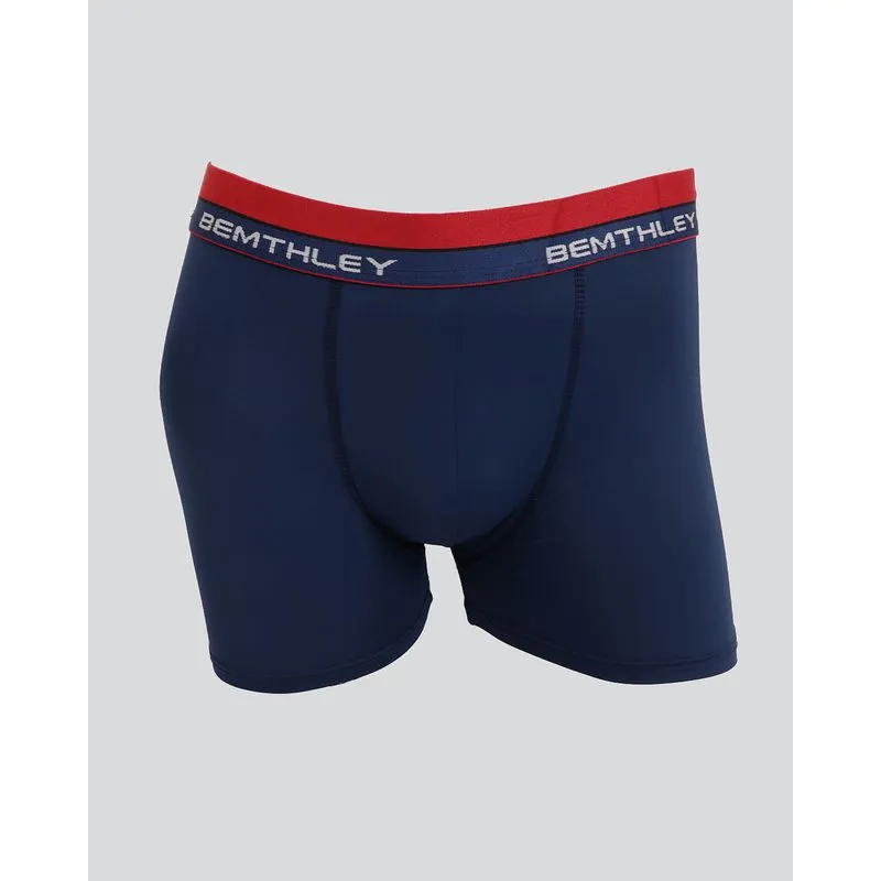 Cueca Masculina Boxer Microfibra Marinho GG