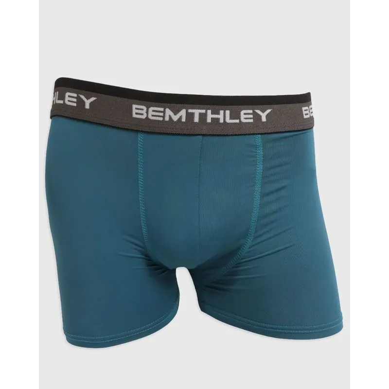 Cueca Masculina Boxer Microfibra Verde P
