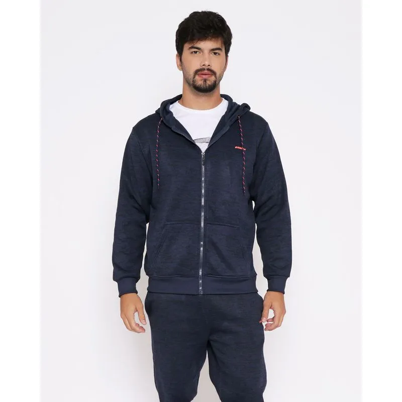 Casaco Masculino Moletom Esportivo Fitter Marinho P