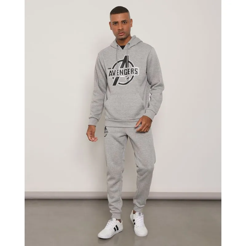 Calça Moletom Masculina Avengers Marvel Mescla Médio P