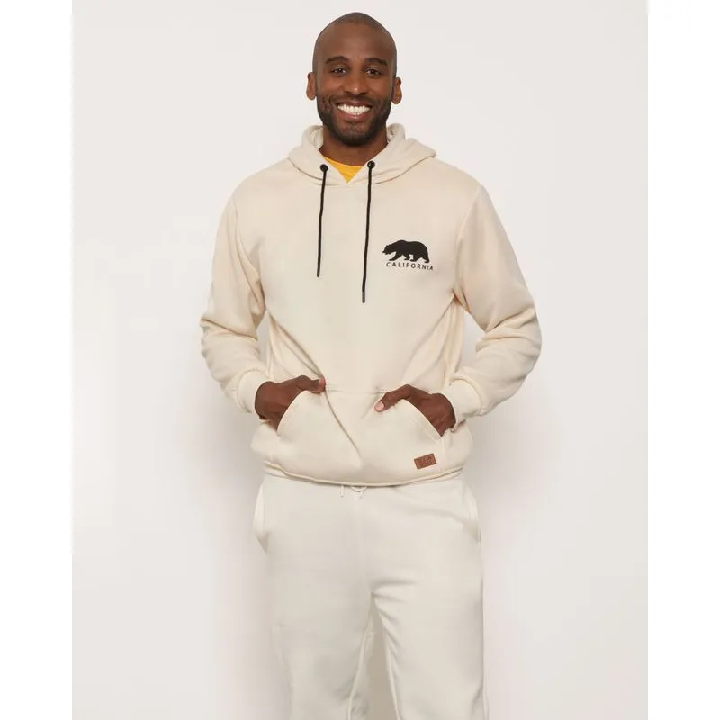 Blusão Moletom Masculino Com Capuz Estampa Califórnia Off White GG