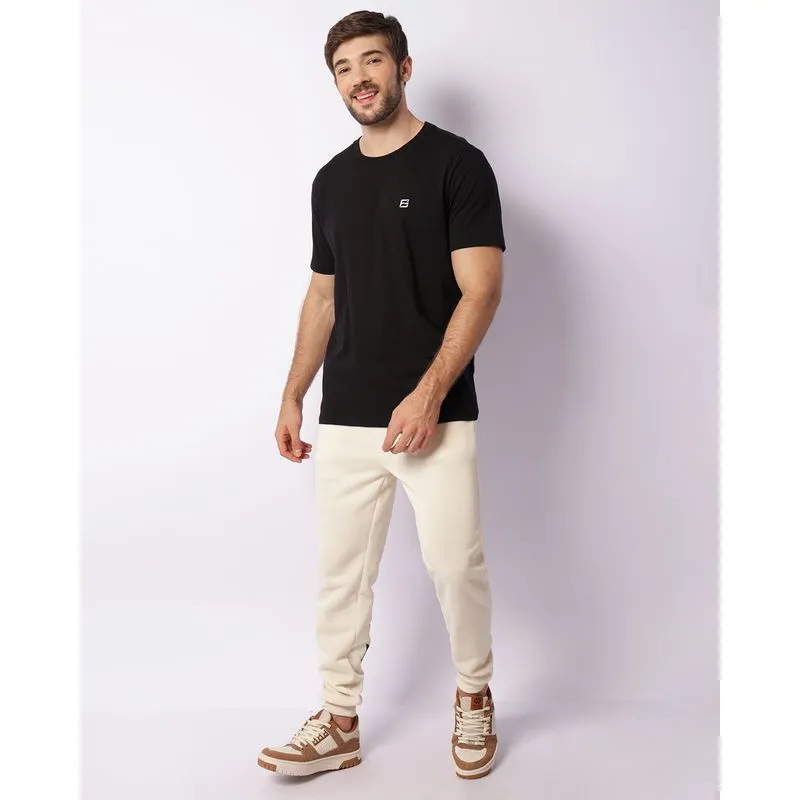 Calça Moletom Masculina Jogger Peluciada Com Estampa Off White GG