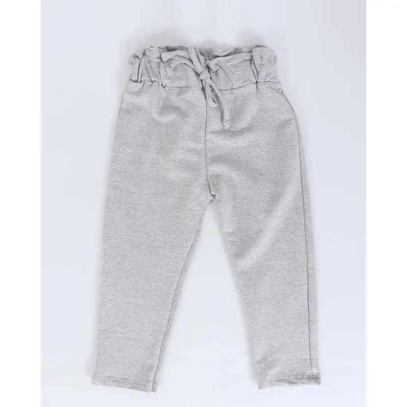 Calça Moletinho Bebê Clochard Cinza Claro 3