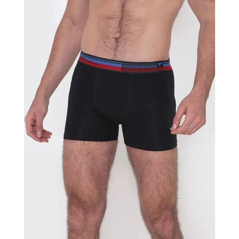 Cueca Boxer Lupo Preta P