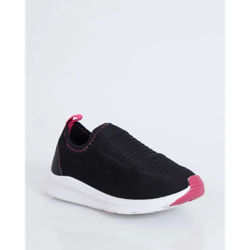 Tênis Infantil Knit Preto 32