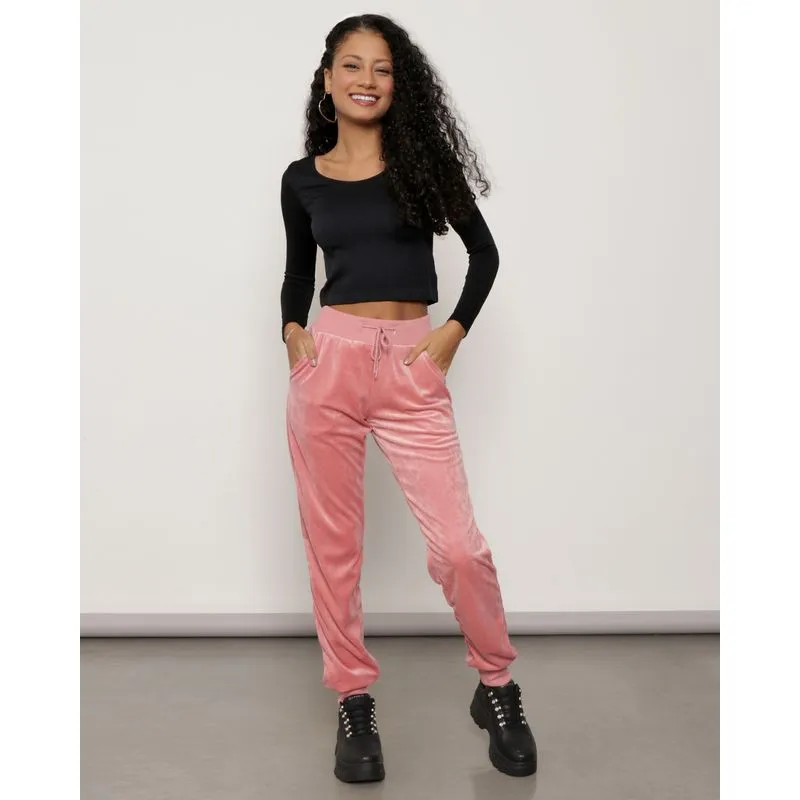 Calça Feminina Jogger Plush Rosa P