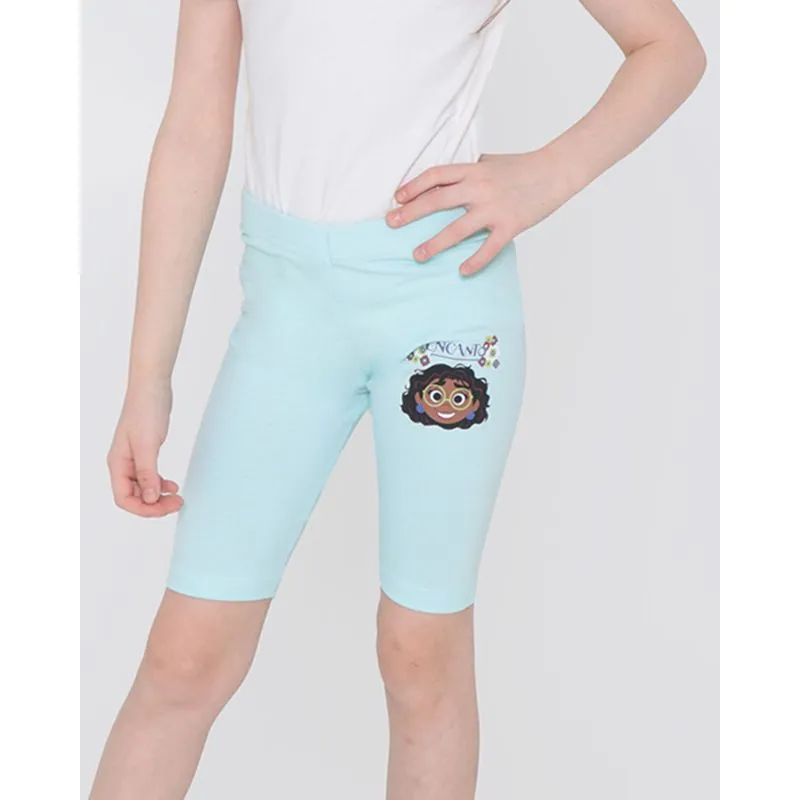 Bermuda Infantil Mirabel Encanto Disney Verde Claro 10
