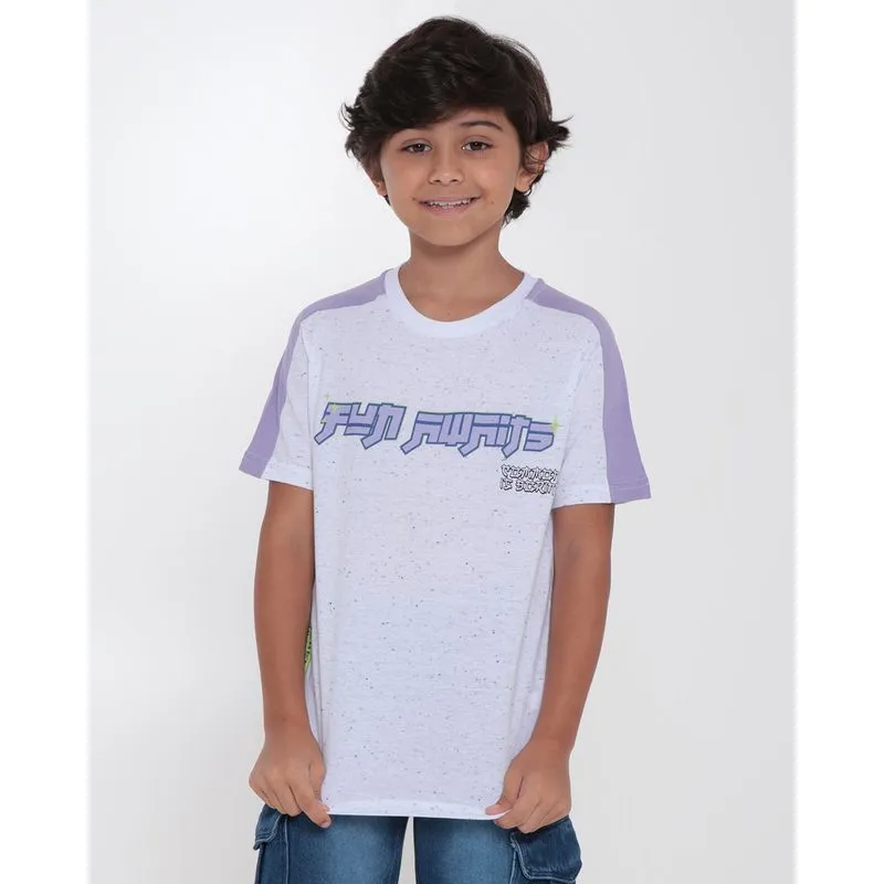Camiseta Infantil Estampa Japonesa Botonê Branca 4