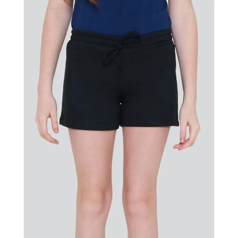 Short Juvenil Moletinho Preto 12