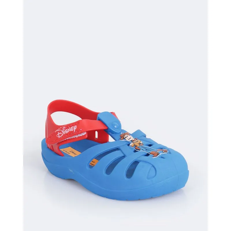 Papete Babuche Bebê Toy Story Grendene Azul Médio 22