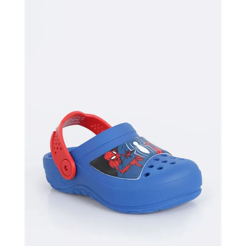 Sandália Babuche Infantil Homem Aranha Grendene Azul 26/27