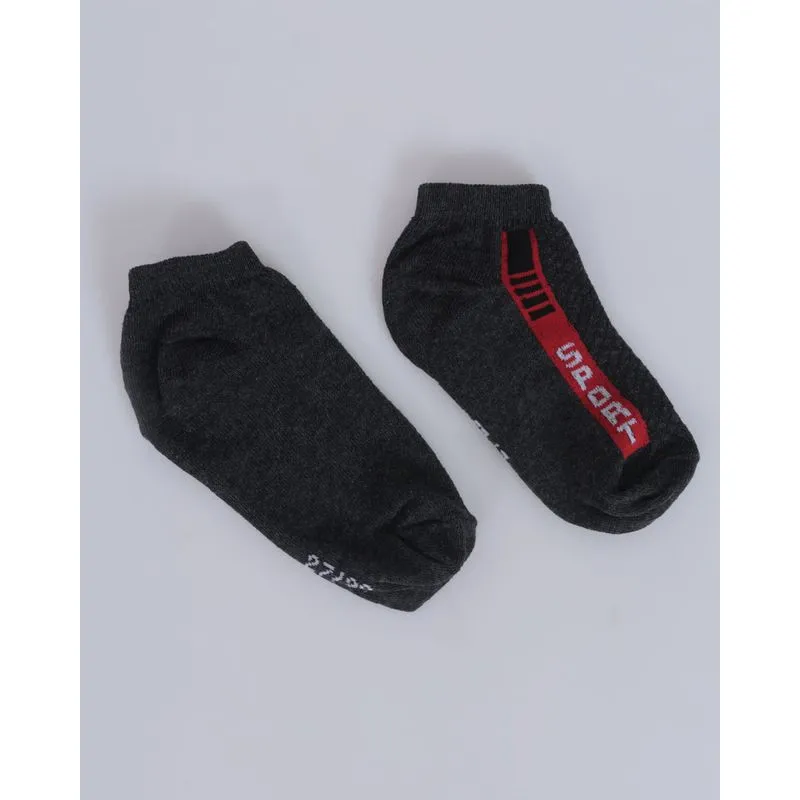 Kit Meia Infantil 2 Pares Cinza 27 A 29