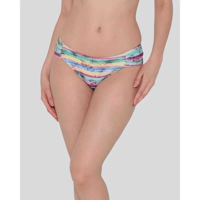 Biquíni Calcinha Estampado Floral Verde P