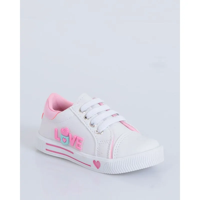 Tênis Bebê Love Branco 20
