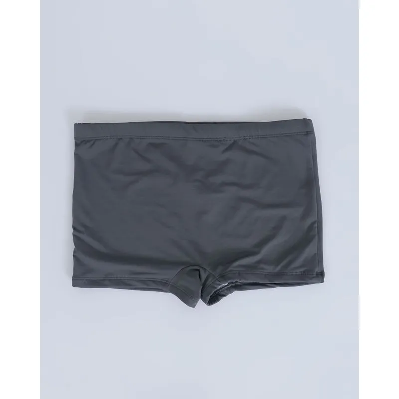 Sunga Juvenil Boxer Lisa Cinza 12