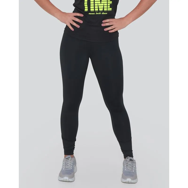 Calça Legging Fitness Feminina Básica Lisa Preta P