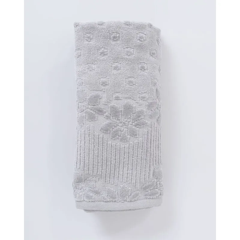 Toalha de Rosto Buddemeyer 48cmx80cm Lollipop Cinza UN