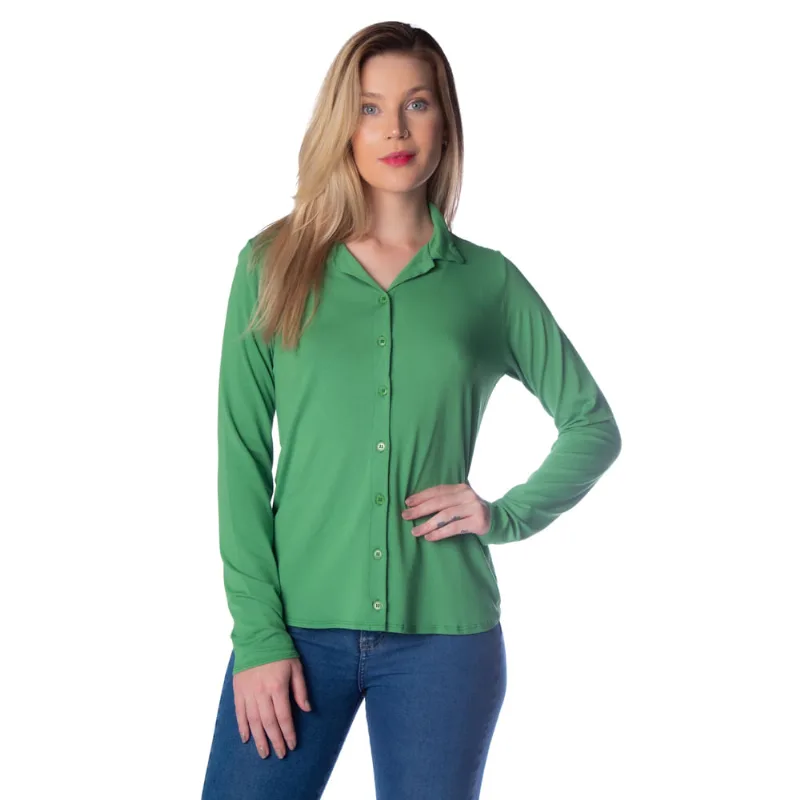 Camisete Feminina Infinitto Lady Verde - G