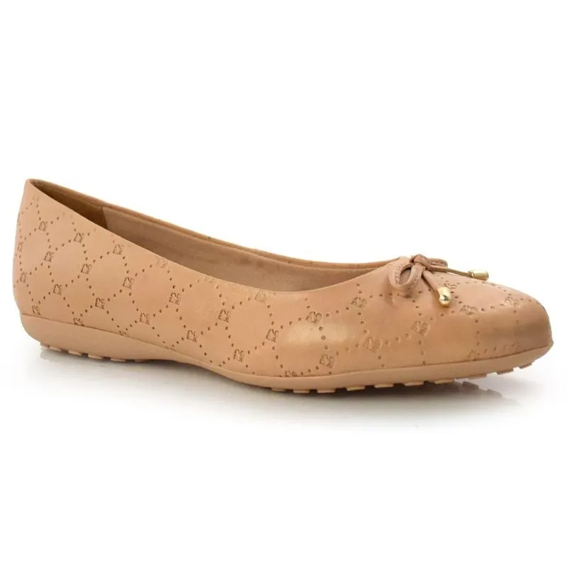 Sapatilha Feminina de Couro Bottero Bege 337501 37