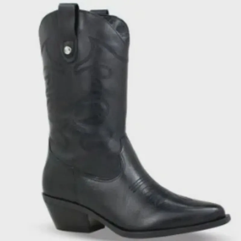 Bota Cano Baixo Bottero Botwestern 34603 Feminina