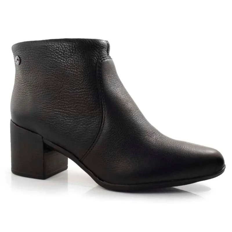 Ankle Boots de Couro Bottero Preto 346901 39