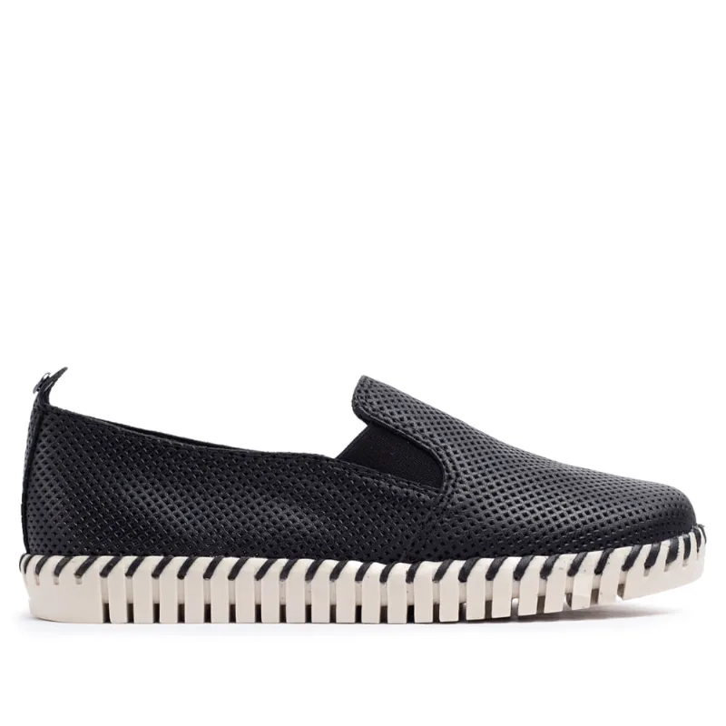 Tênis Feminino Bottero Twister Slip On Preto - 39