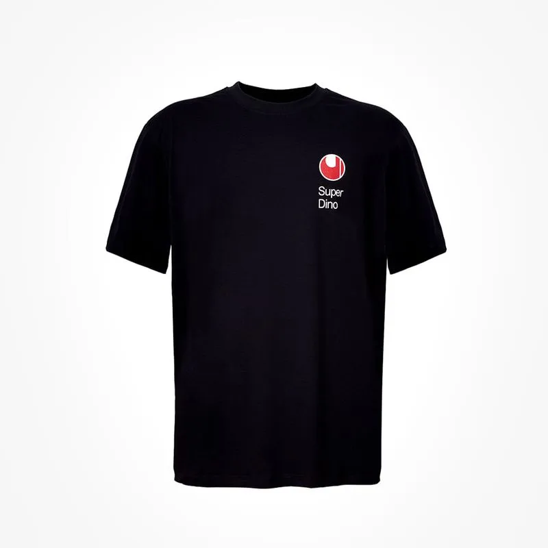 Camiseta uhlsport Super Dino Masculina Preto