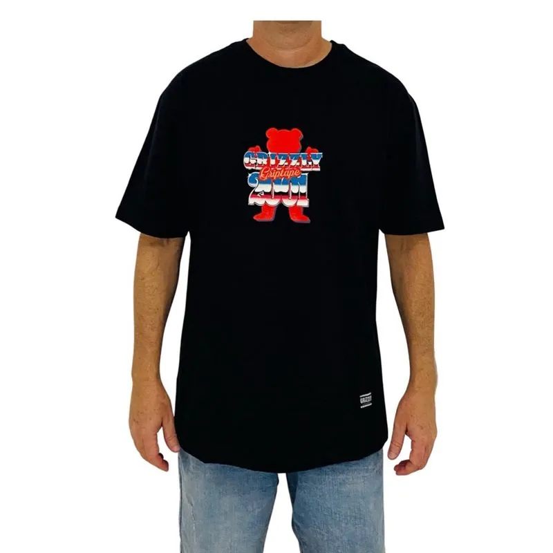 Camiseta Grizzly Cool As Ice s/s Preto