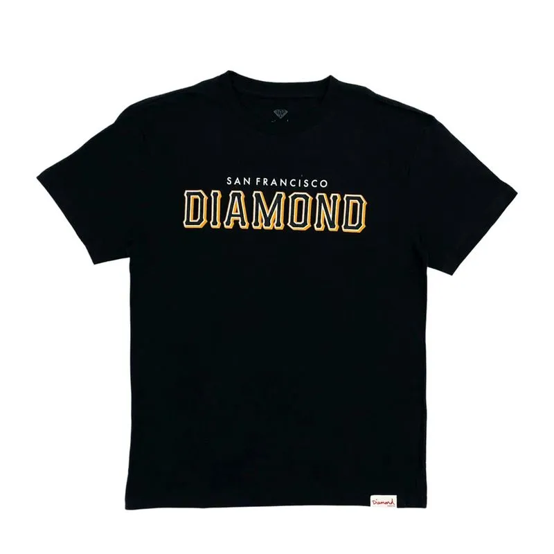 Camiseta Diamond Hometeam sf Preto