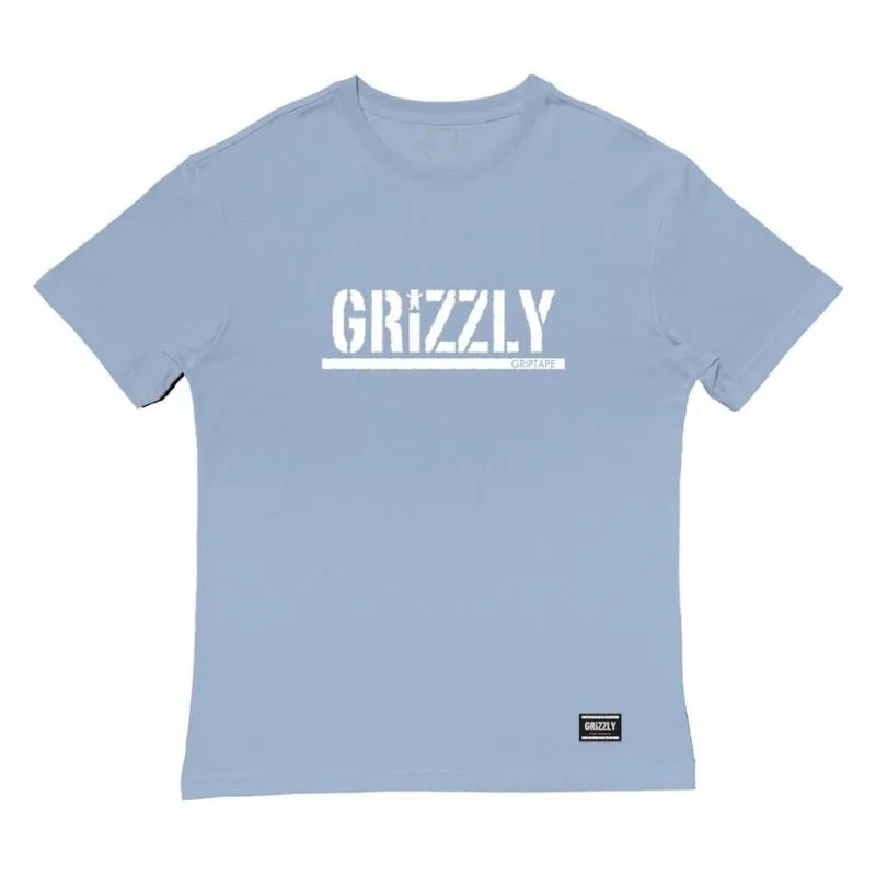 Camiseta Grizzly Stamp Tee Masculina Azul G / azul