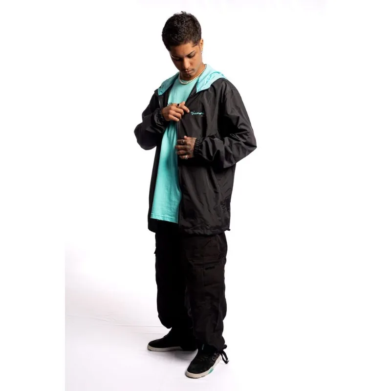 Jaqueta Corta Vento Diamond Supply Og Script