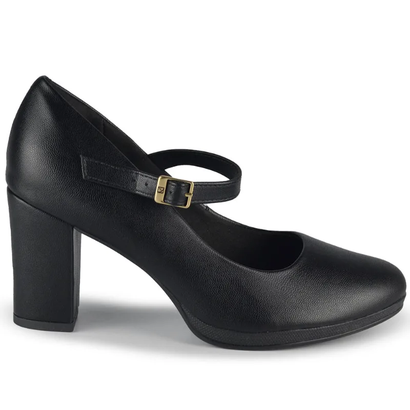 Sapato Feminino Piccadilly 130211 87 NAPA PRETO 33