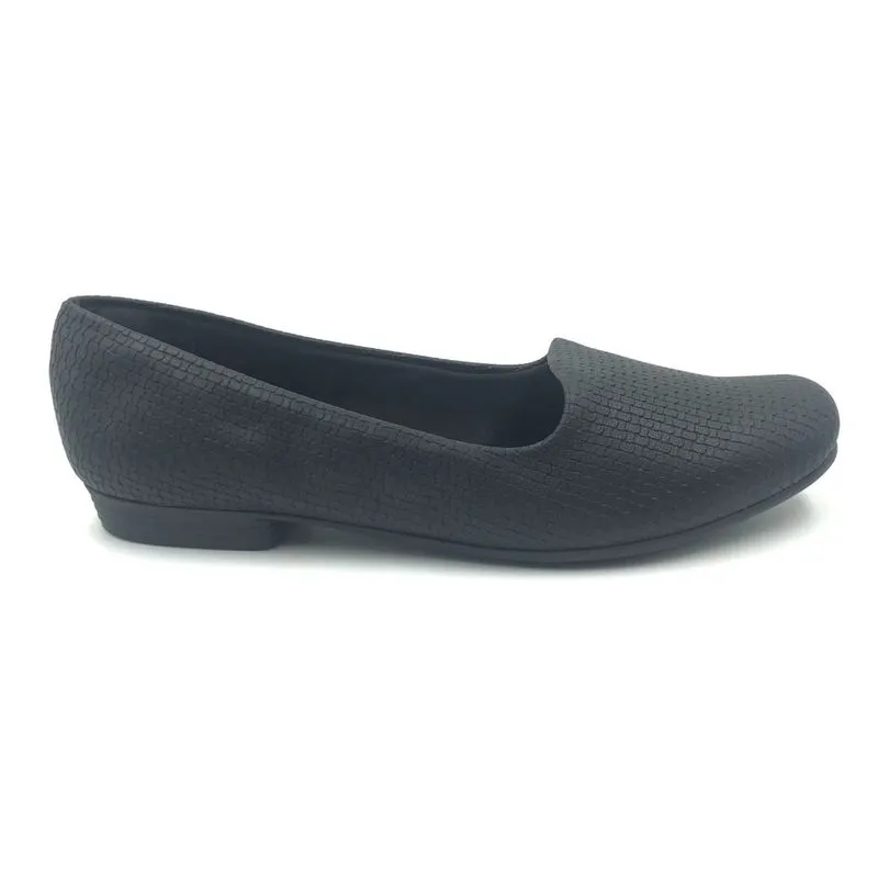 Sapatilha Piccadilly Joanete Bico Redondo Preta 250132