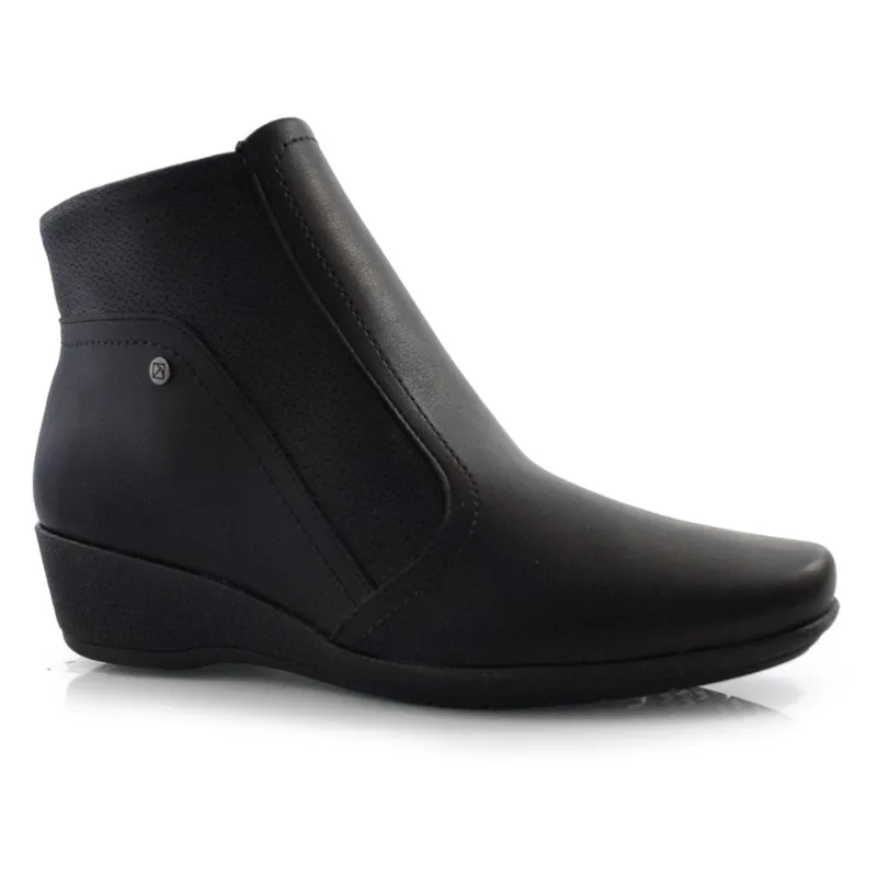 Bota de Cano Curto Feminina Piccadilly Preto 143217 39
