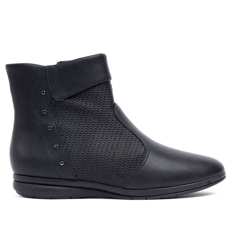 Bota Feminina Piccadily Cano Curto Preto - 34